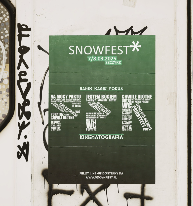 SNOWFEST · plakat